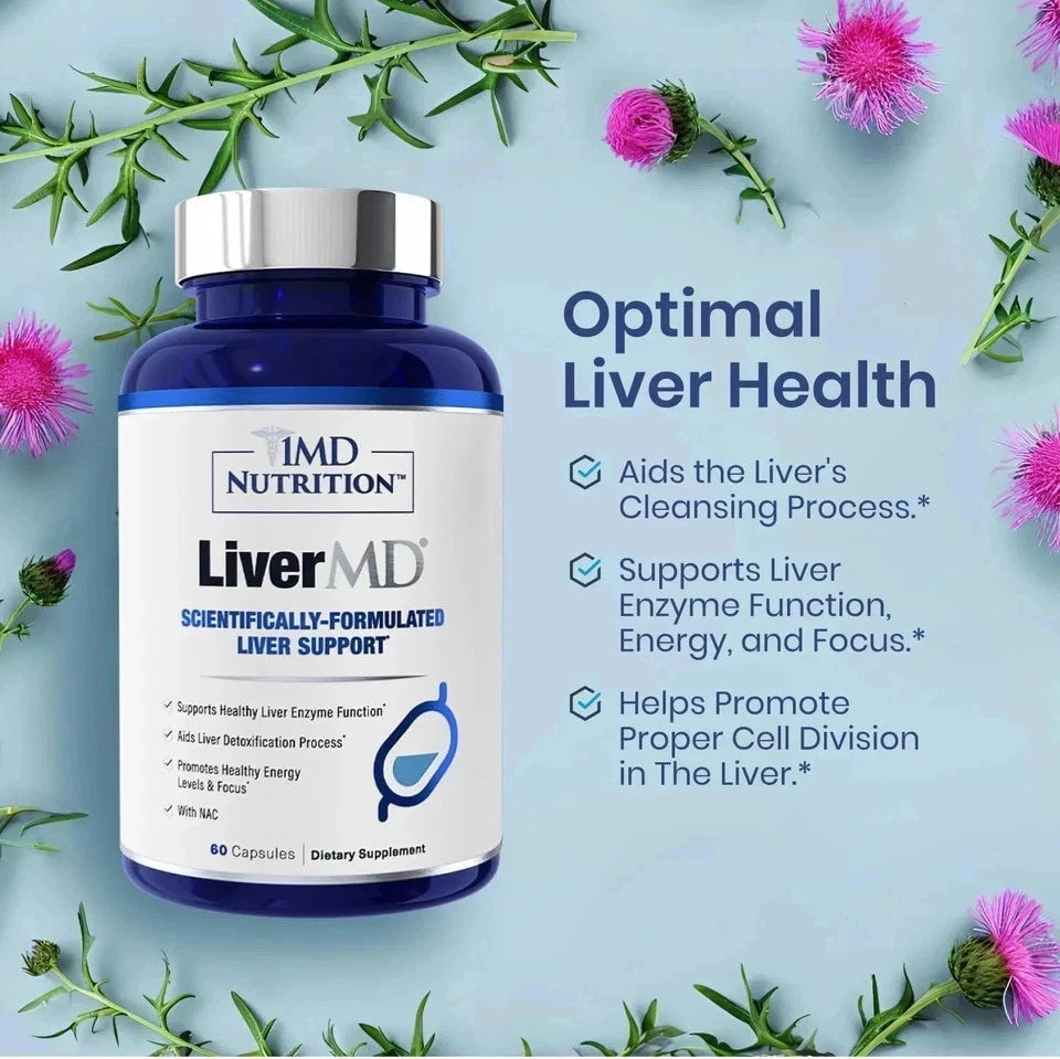 1MD Nutrition LiverMD – Liver Support Supplement