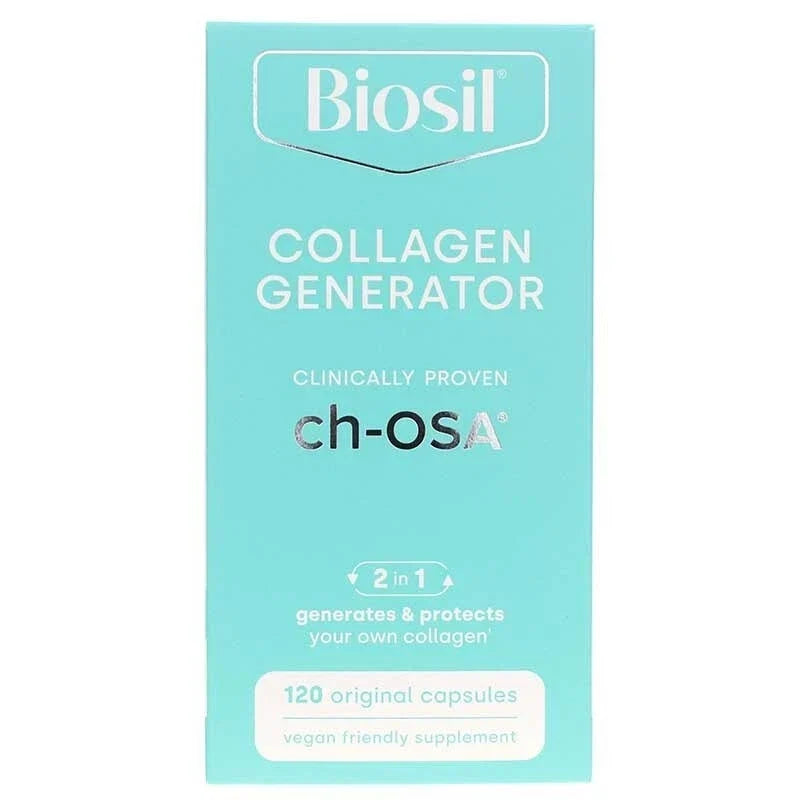Biosil Collagen Generator with ch-OSA help generate collagen (120 Capsules)