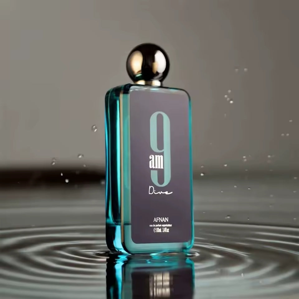 Afnan 9AM Dive EDP 100ml – Fresh & Energizing Unisex Fragrance