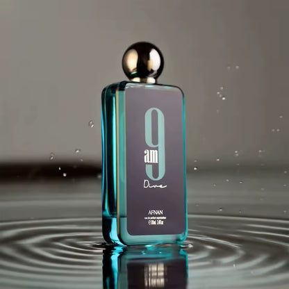 Afnan 9AM Dive EDP 100ml – Fresh & Energizing Unisex Fragrance