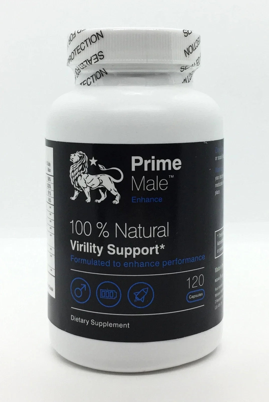 Prime Male Enhance - Male Enhancement Supplement 120 capsules Virility Support