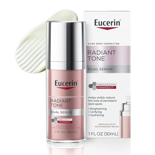 Eucerin Radiant Tone Dual Serum With Thiamidol, Dark Spot Corrector 1 Fl Oz NEW
