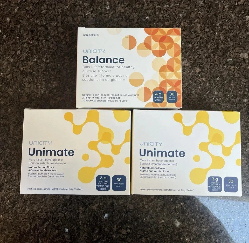 Unicity Feel Great Balance – Lemon, 30 Count