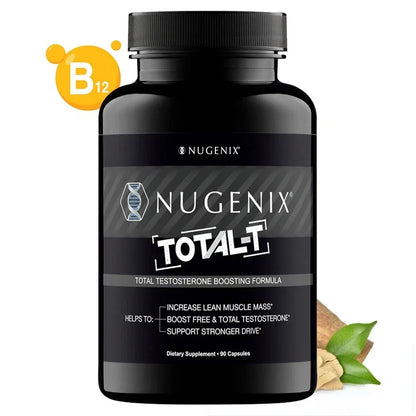 Nugenix Total-T Testosterone Booster 90 Capsules - Enhanced Endurance and Energy