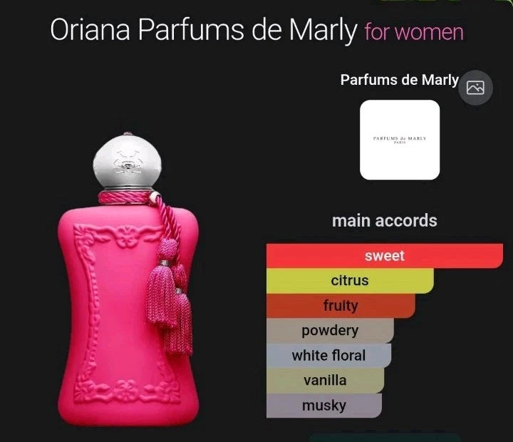 Parfums de Marly Oriana Eau de Parfum for Women 2.5 oz