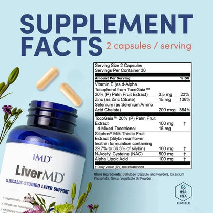 1MD Nutrition LiverMD – Liver Support Supplement