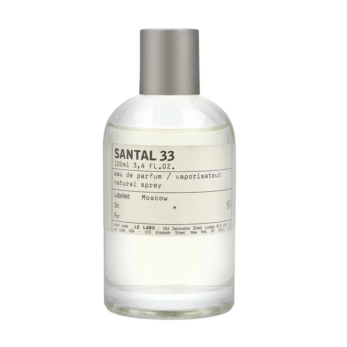 Le Labo Santal 33 Eau de Parfum – Unisex, 100ml / 3.4 oz