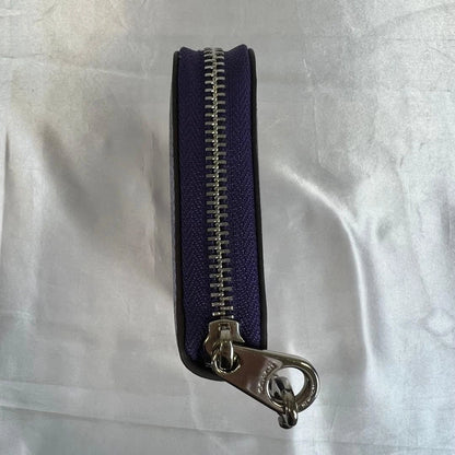 Coach Signature Long Zip Wallet – Purple