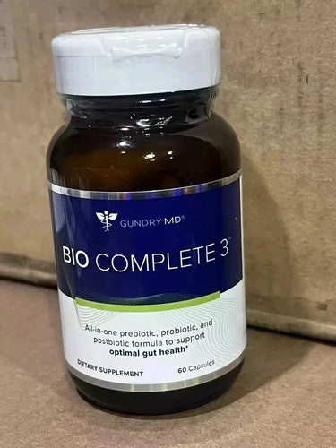 Gundry MD Bio Complete 3 – Gut Health Supplement, 60 Capsules