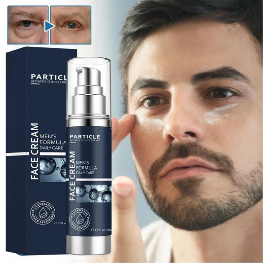 Particle Face Cream Men 6 in 1 Anti-Aging Cream Fights Eye Bags Dark Spots